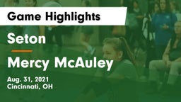 Seton  vs Mercy McAuley Game Highlights - Aug. 31, 2021
