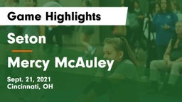 Seton  vs Mercy McAuley Game Highlights - Sept. 21, 2021