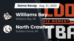 Recap: Williams Bay  vs. North Crawford  2023