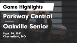 Parkway Central  vs Oakville Senior  Game Highlights - Sept. 20, 2022