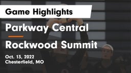 Parkway Central  vs Rockwood Summit  Game Highlights - Oct. 13, 2022