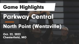 Parkway Central  vs North Point (Wentzville) Game Highlights - Oct. 22, 2022