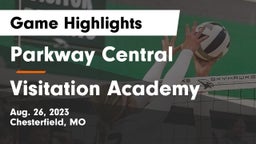 Parkway Central  vs Visitation Academy Game Highlights - Aug. 26, 2023