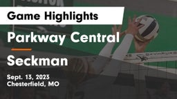 Parkway Central  vs Seckman  Game Highlights - Sept. 13, 2023