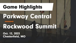 Parkway Central  vs Rockwood Summit  Game Highlights - Oct. 12, 2023