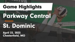 Parkway Central  vs St. Dominic  Game Highlights - April 22, 2023