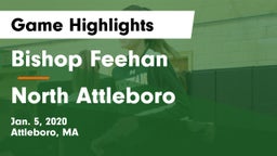 Bishop Feehan  vs North Attleboro  Game Highlights - Jan. 5, 2020