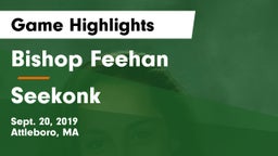 Bishop Feehan  vs Seekonk  Game Highlights - Sept. 20, 2019