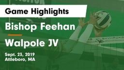 Bishop Feehan  vs Walpole JV Game Highlights - Sept. 23, 2019