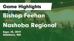 Bishop Feehan  vs Nashoba Regional  Game Highlights - Sept. 25, 2019