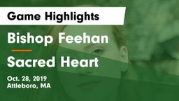 Bishop Feehan  vs Sacred Heart  Game Highlights - Oct. 28, 2019