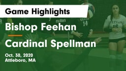 Bishop Feehan  vs Cardinal Spellman  Game Highlights - Oct. 30, 2020