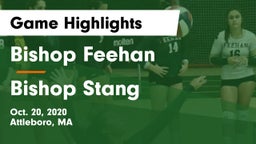 Bishop Feehan  vs Bishop Stang  Game Highlights - Oct. 20, 2020