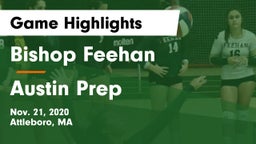 Bishop Feehan  vs Austin Prep Game Highlights - Nov. 21, 2020