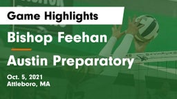 Bishop Feehan  vs Austin Preparatory Game Highlights - Oct. 5, 2021