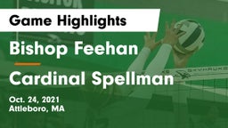 Bishop Feehan  vs Cardinal Spellman  Game Highlights - Oct. 24, 2021