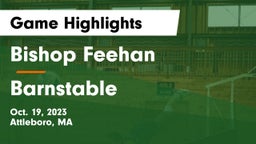 Bishop Feehan  vs Barnstable  Game Highlights - Oct. 19, 2023