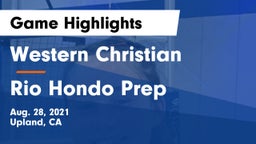 Western Christian  vs Rio Hondo Prep  Game Highlights - Aug. 28, 2021