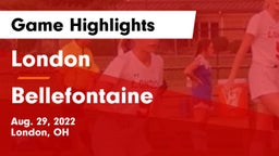 London  vs Bellefontaine  Game Highlights - Aug. 29, 2022