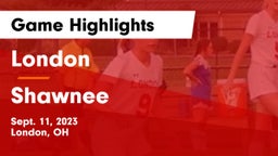 London  vs Shawnee  Game Highlights - Sept. 11, 2023