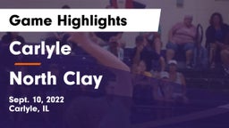 Carlyle  vs North Clay Game Highlights - Sept. 10, 2022