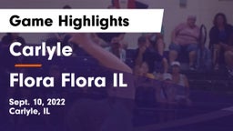 Carlyle  vs Flora  Flora IL Game Highlights - Sept. 10, 2022