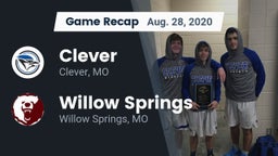 Recap: Clever  vs. Willow Springs  2020
