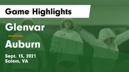 Glenvar  vs Auburn  Game Highlights - Sept. 15, 2021