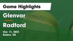 Glenvar  vs Radford  Game Highlights - Oct. 11, 2022