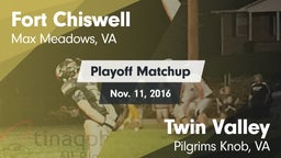 Matchup: Fort Chiswell High vs. Twin Valley  2016