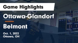 Ottawa-Glandorf  vs Belmont Game Highlights - Oct. 1, 2022