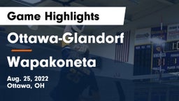 Ottawa-Glandorf  vs Wapakoneta  Game Highlights - Aug. 25, 2022