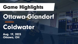Ottawa-Glandorf  vs Coldwater  Game Highlights - Aug. 19, 2023