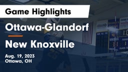 Ottawa-Glandorf  vs New Knoxville  Game Highlights - Aug. 19, 2023