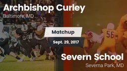 Matchup: Archbishop Curley vs. Severn School 2017