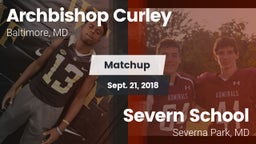 Matchup: Archbishop Curley vs. Severn School 2018