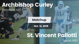 Matchup: Archbishop Curley vs. St. Vincent Pallotti  2018