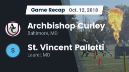 Recap: Archbishop Curley  vs. St. Vincent Pallotti  2018