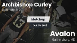 Matchup: Archbishop Curley vs. Avalon  2018