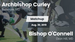 Matchup: Archbishop Curley vs. Bishop O'Connell  2019
