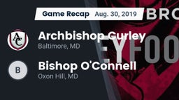 Recap: Archbishop Curley  vs. Bishop O'Connell  2019