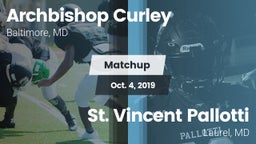 Matchup: Archbishop Curley vs. St. Vincent Pallotti  2019