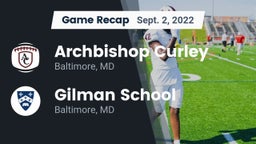 Recap: Archbishop Curley  vs. Gilman School 2022