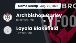 Recap: Archbishop Curley  vs. Loyola Blakefield  2022