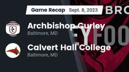 Recap: Archbishop Curley  vs. Calvert Hall College  2023