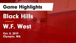 Black Hills  vs W.F. West  Game Highlights - Oct. 8, 2019