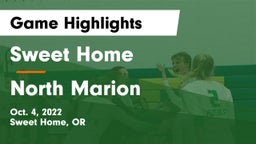Sweet Home  vs North Marion  Game Highlights - Oct. 4, 2022