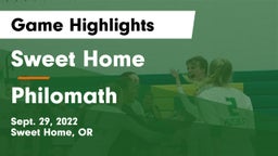 Sweet Home  vs Philomath  Game Highlights - Sept. 29, 2022