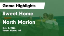 Sweet Home  vs North Marion  Game Highlights - Oct. 3, 2023