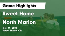 Sweet Home  vs North Marion  Game Highlights - Oct. 19, 2023